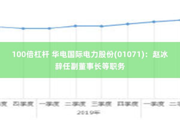 100倍杠杆 华电国际电力股份(01071)：赵冰辞任副董事长等职务